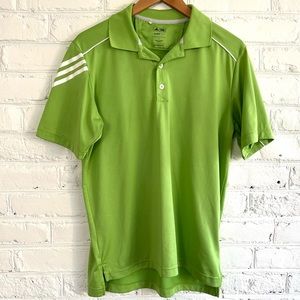 Men’s Green Adidas Climacool Shirt | Size Small